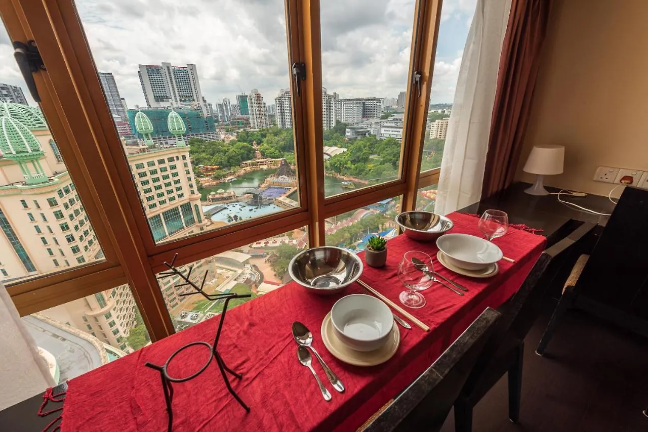 1 - 5Pax Lagoon View@ Sunway Resort Suite Pyramid Kampong Penaga  0*, Kampong Penaga (Selangor)