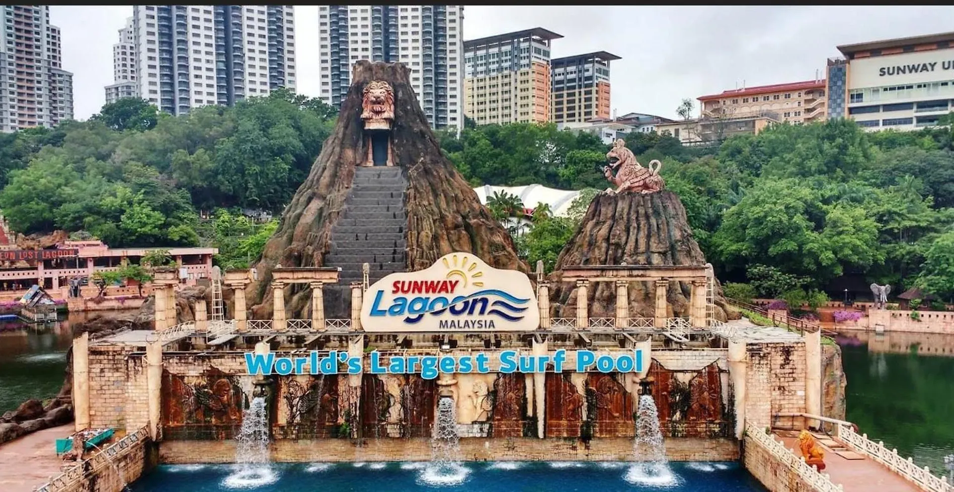 1 - 5Pax Lagoon View@ Sunway Resort Suite Pyramid Kampong Penaga